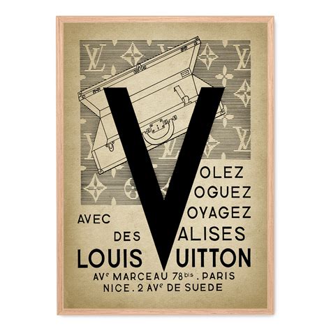 louis vuitton classic poster